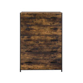 Juvanth Rustic Oak & Black Finish Chest Model 24266 By ACME Furniture